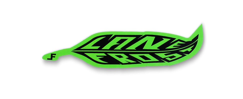 Feather Sticker-Green