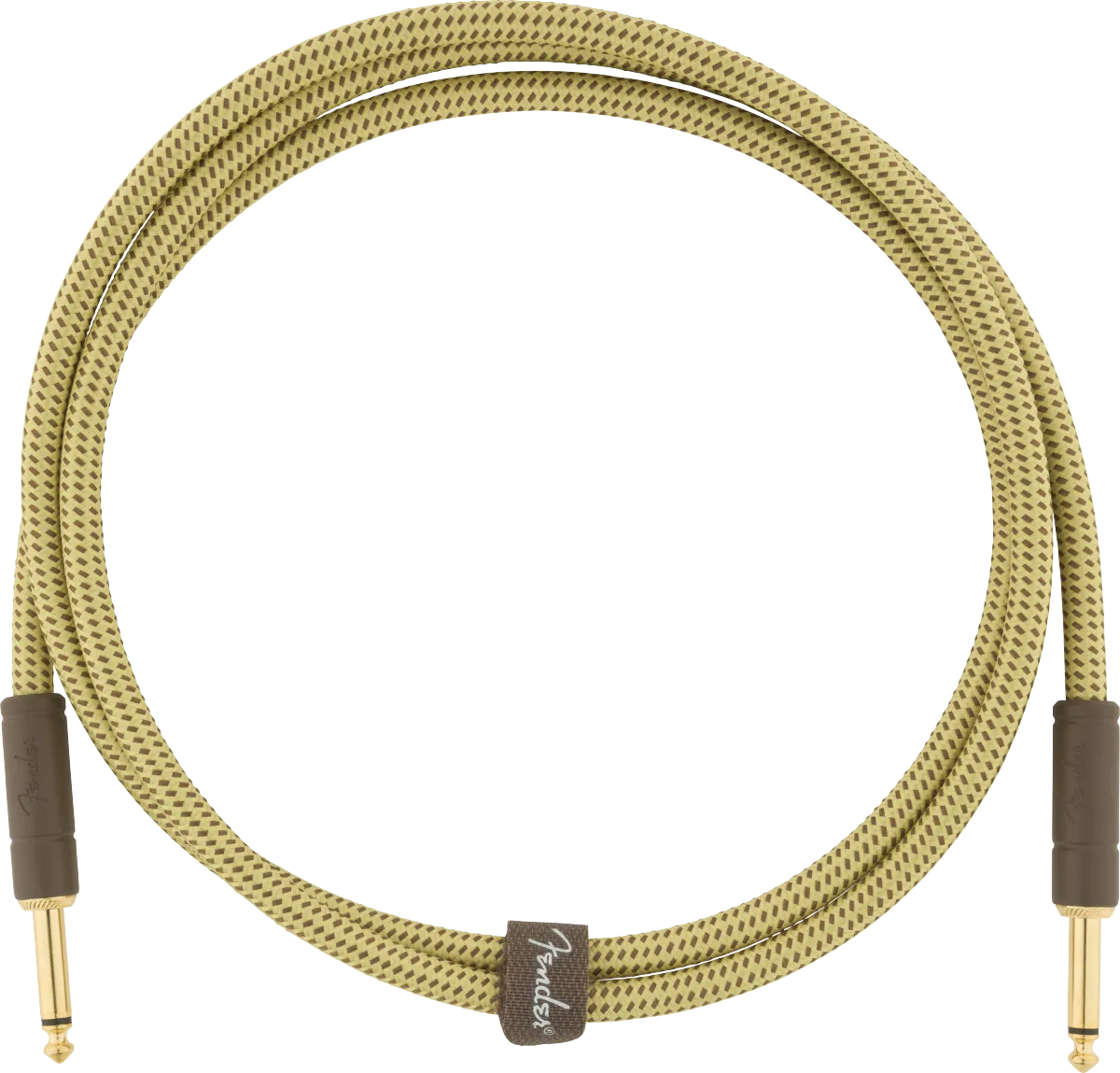 Fender Deluxe Series Instruments Cable, Straight/Straight, 5', Tweed