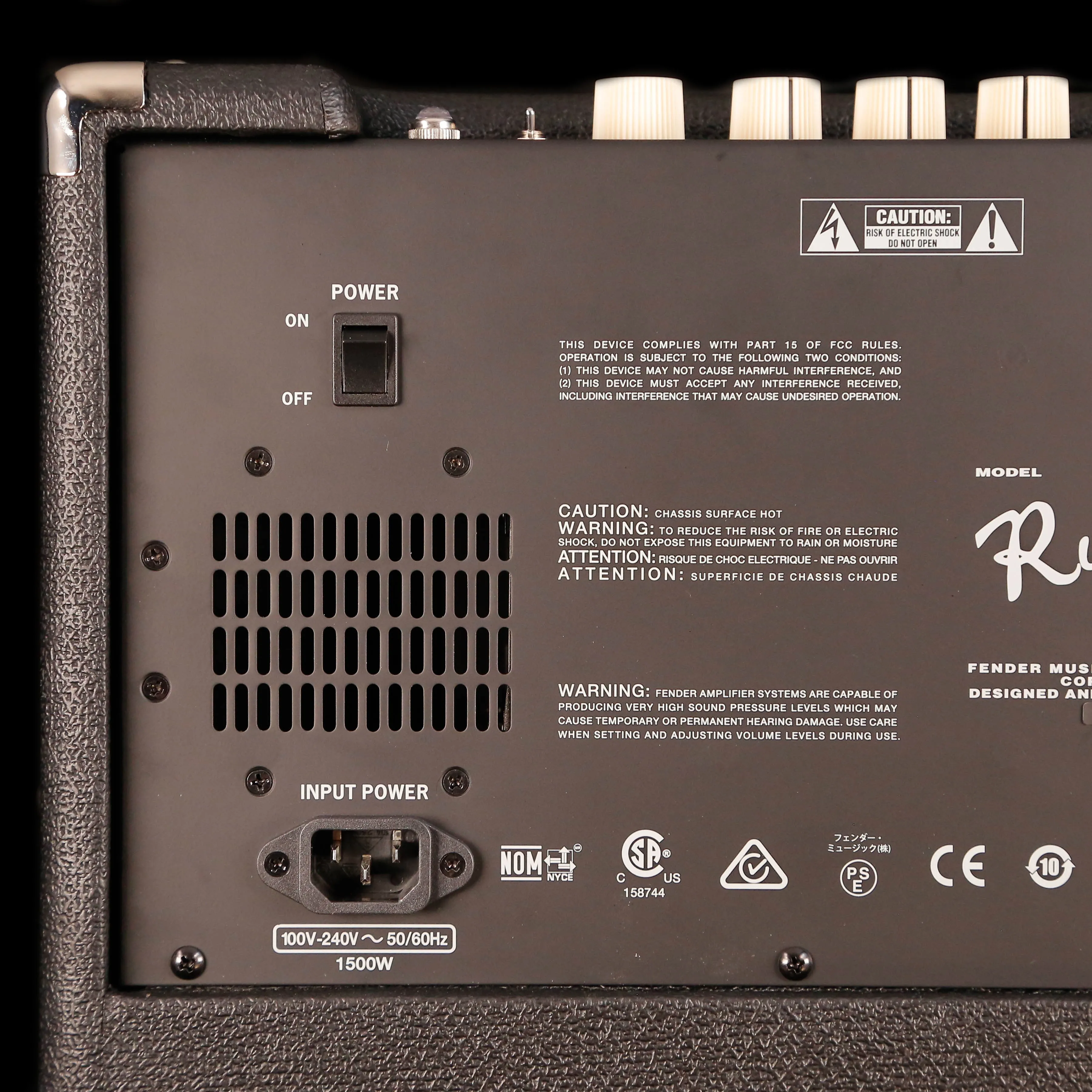 Fender Rumble 800 Bass Amp Combo, 2x10