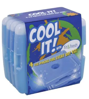 FIT & FRESH - Kids Cool Coolers - 4 Packs