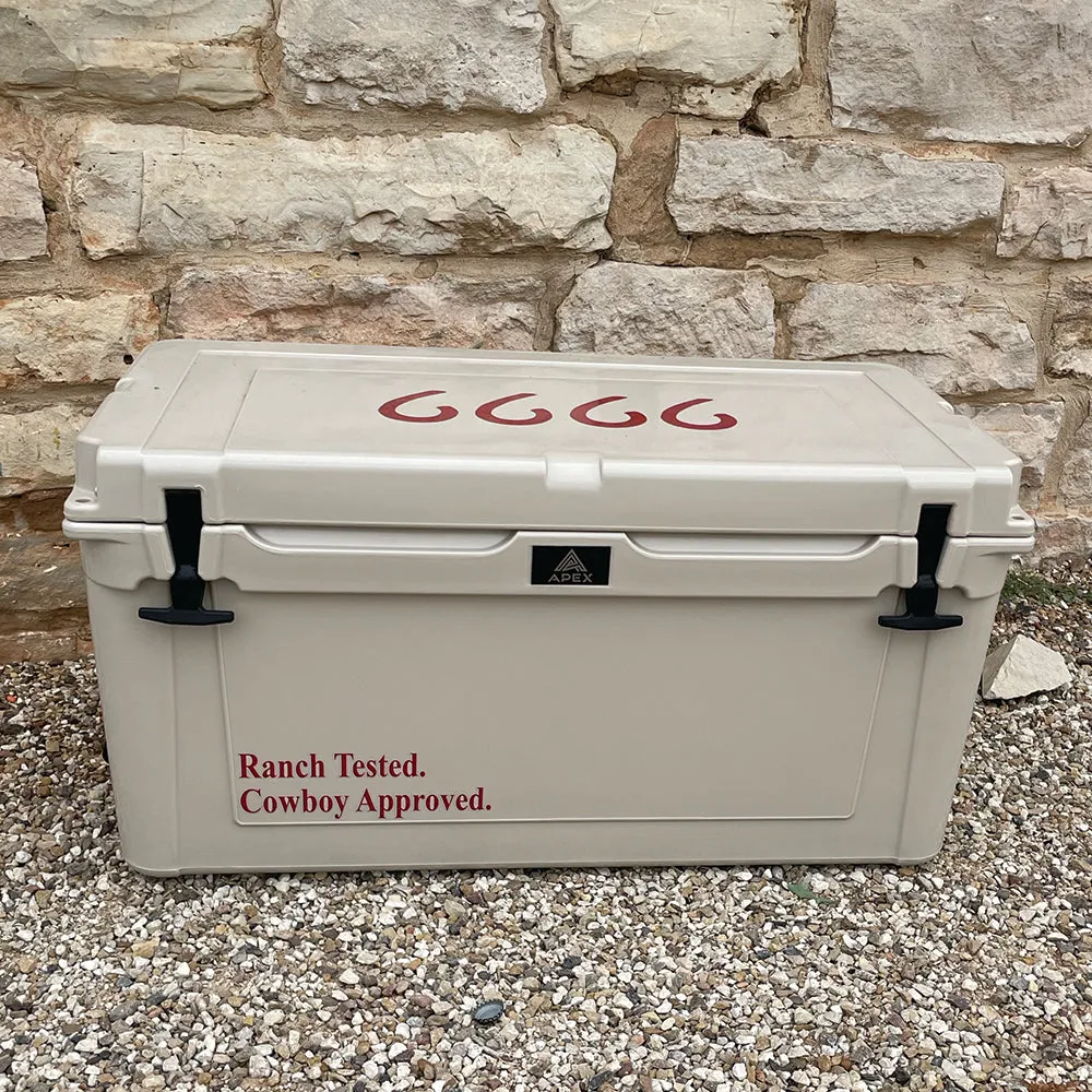 Four Sixes Apex 75 Quart Cooler