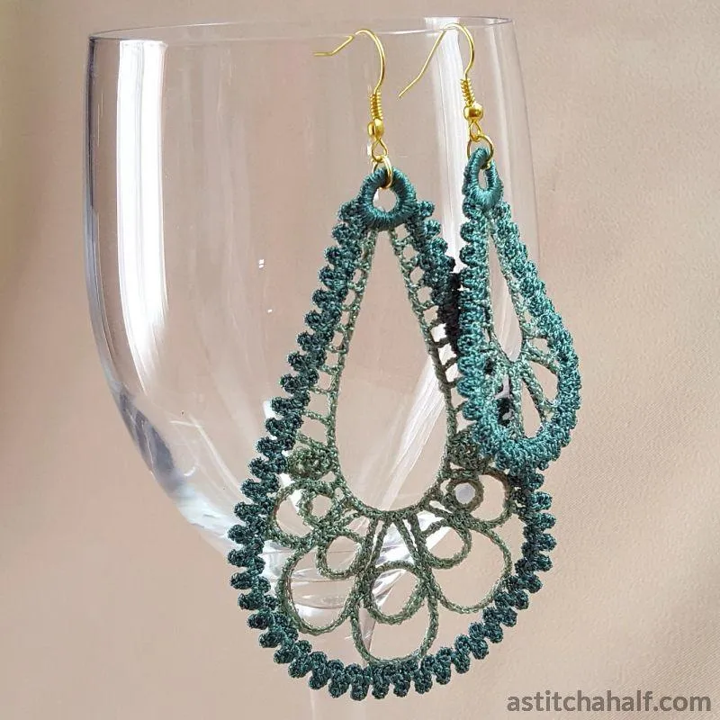Freestanding Lace Loop Earrings
