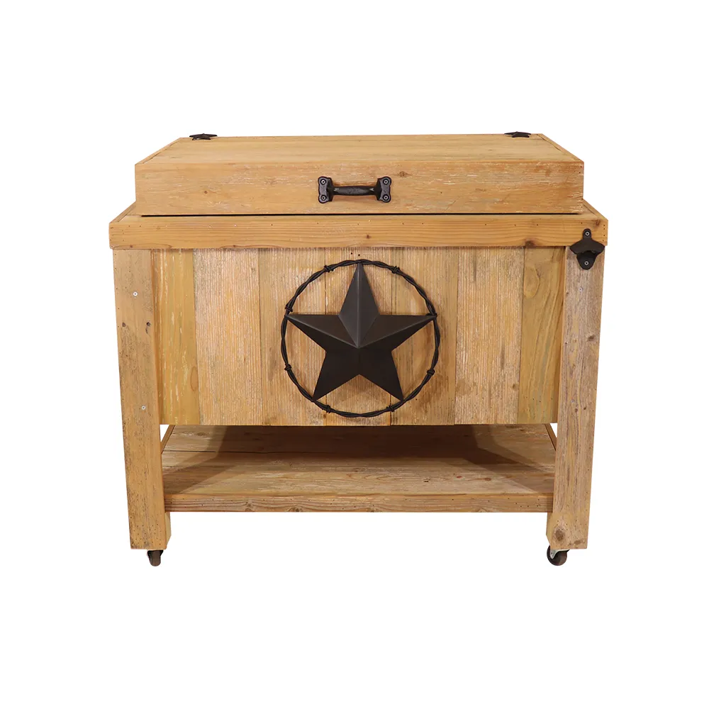Frio 65qt Cooler with Star w/ Barbed Wire