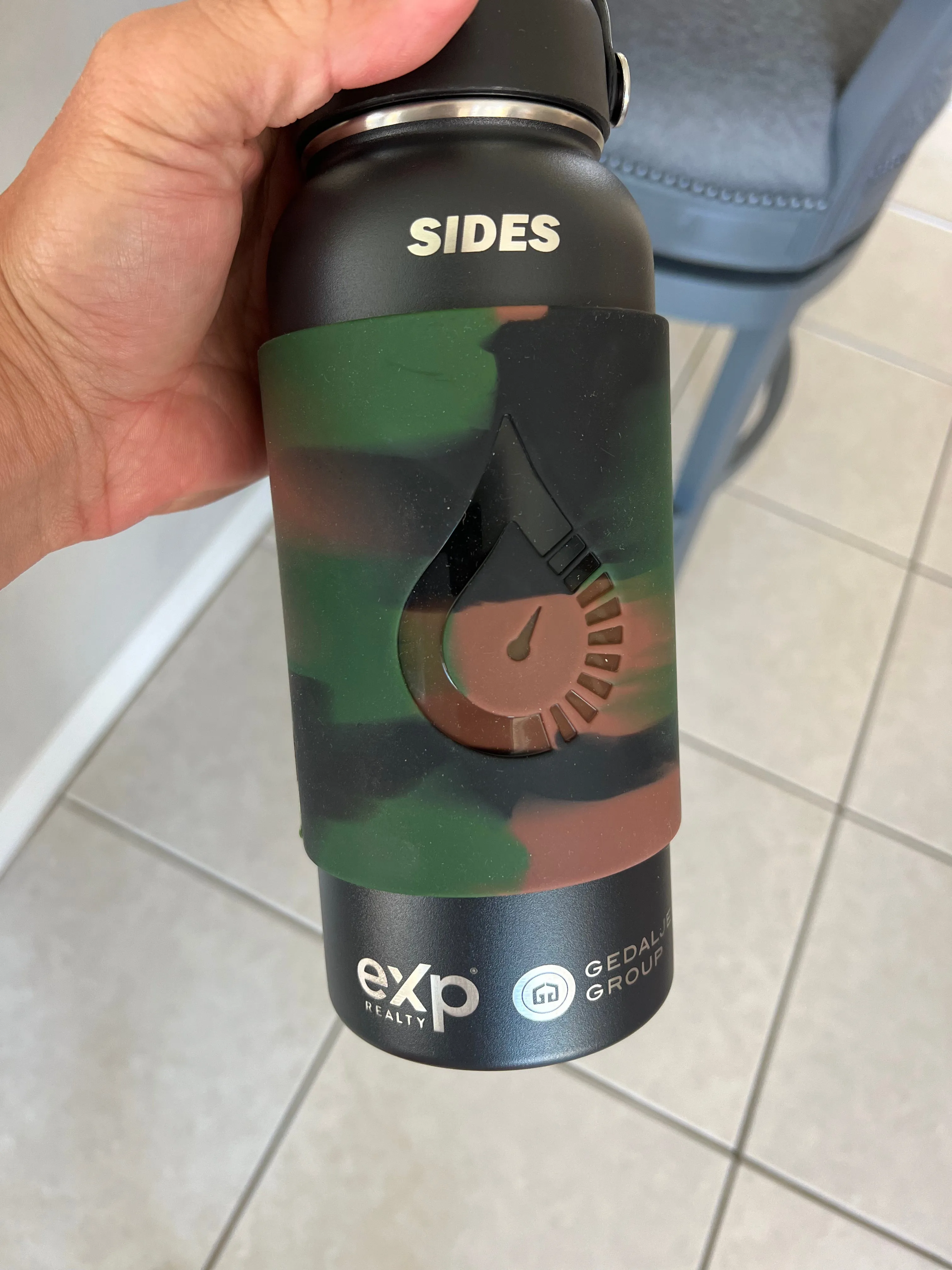 Fuelstation Magnetic Sleeve   Custom Engraved Bottle