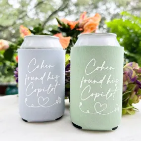 Fun Phrase Airplane Event Can Coolers
