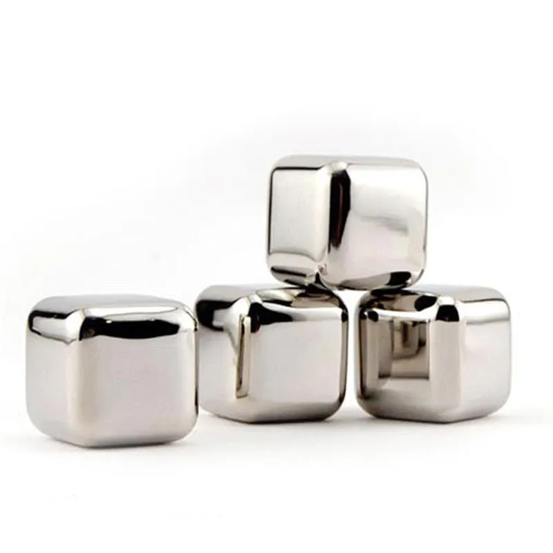 Funki Buys | Whisky Stones | Reusable Ice Cubes Set | Stainless Steel