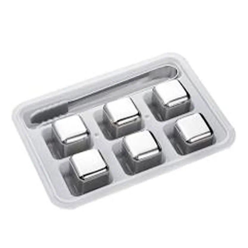 Funki Buys | Whisky Stones | Reusable Ice Cubes Set | Stainless Steel