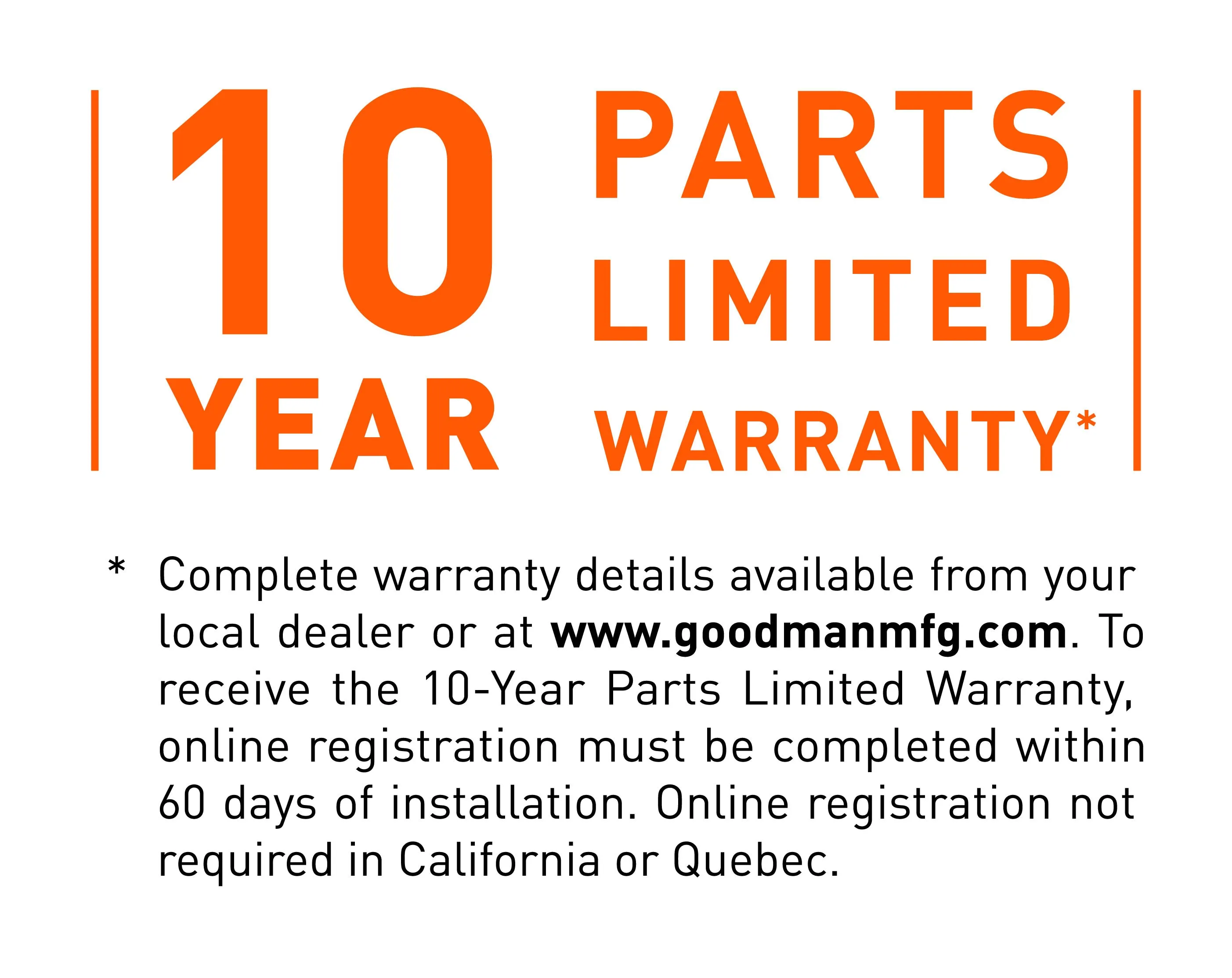 Goodman 1.5 Ton 15.2 SEER2 System: Heat Pump Condenser Model GLZS4BA1810, Air Handler Model: AMST24BU1300