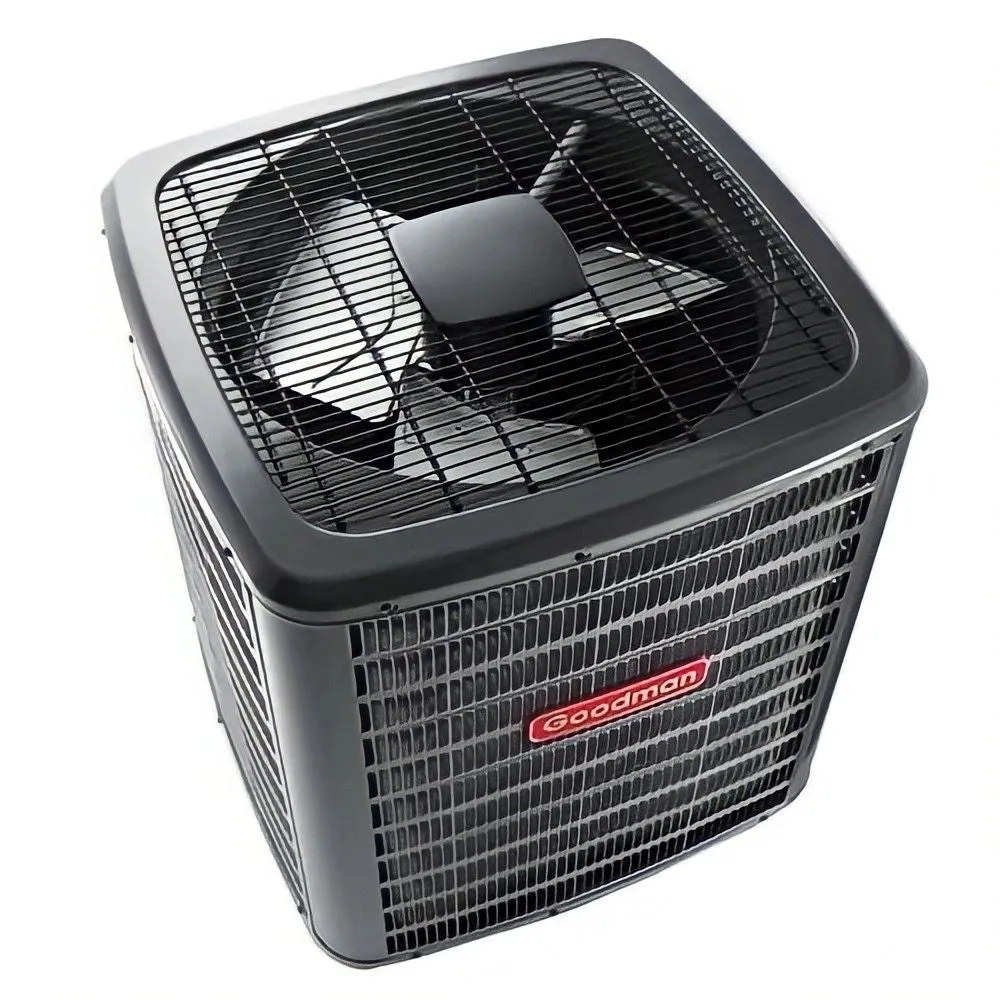 Goodman 1.5 Ton 15.2 SEER2 System: Heat Pump Condenser Model GLZS4BA1810, Air Handler Model: AMST24BU1300