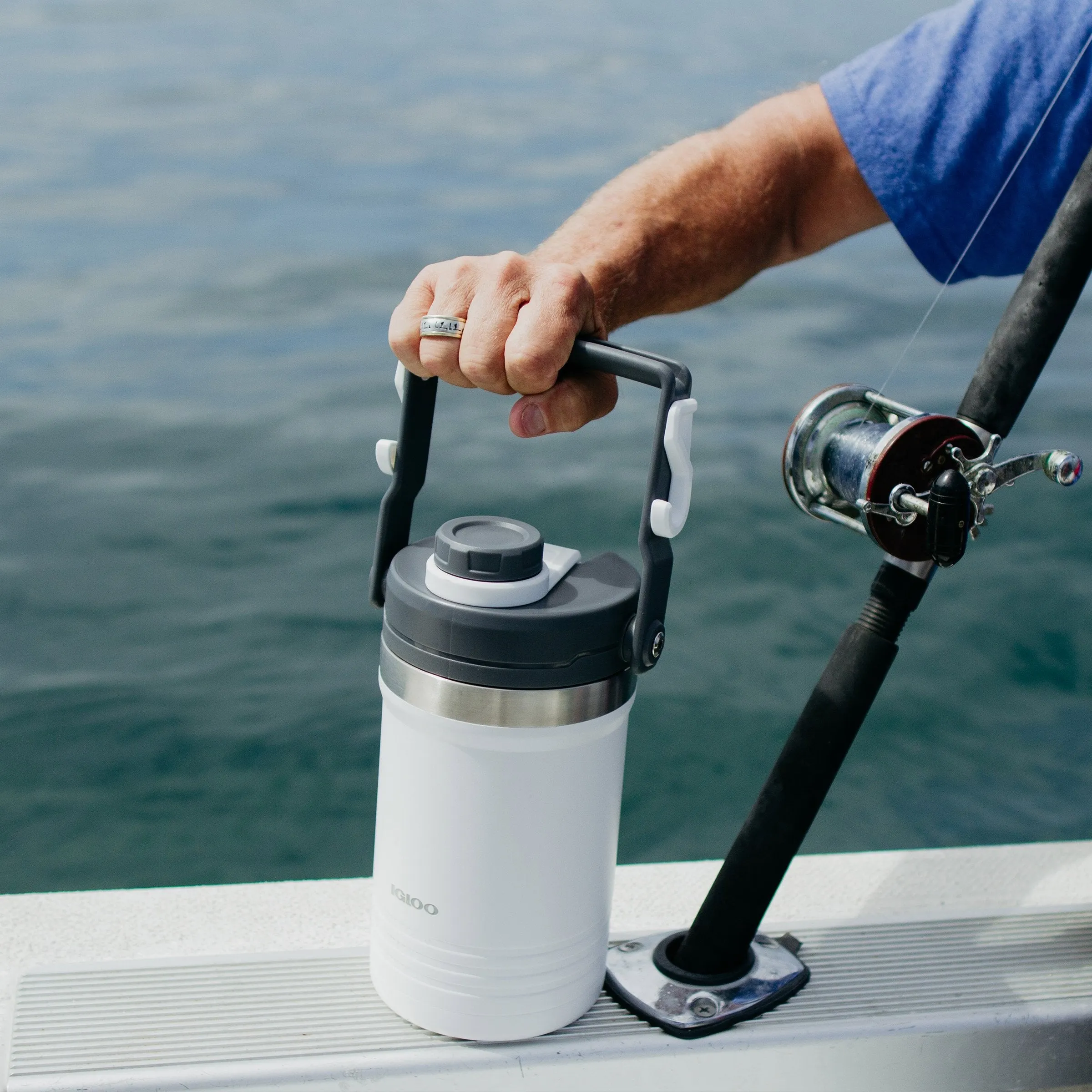 Half Gallon Stainless Steel Sports Jug