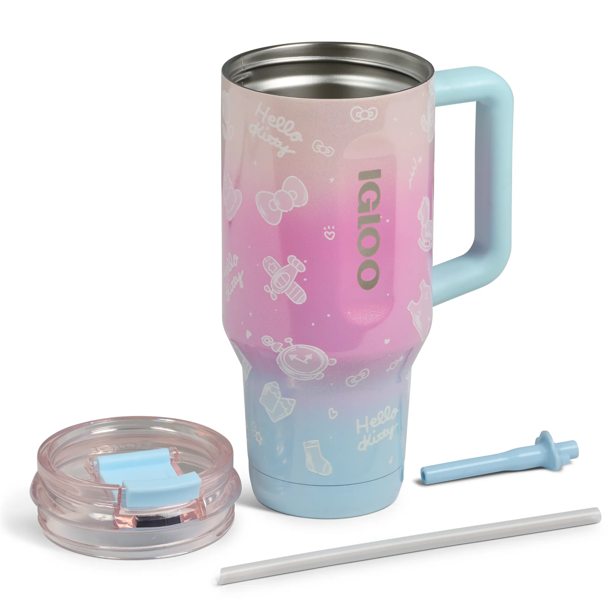 Hello Kitty x Igloo 50th Anniversary 32oz Flip ‘n’ Sip Travel Mug
