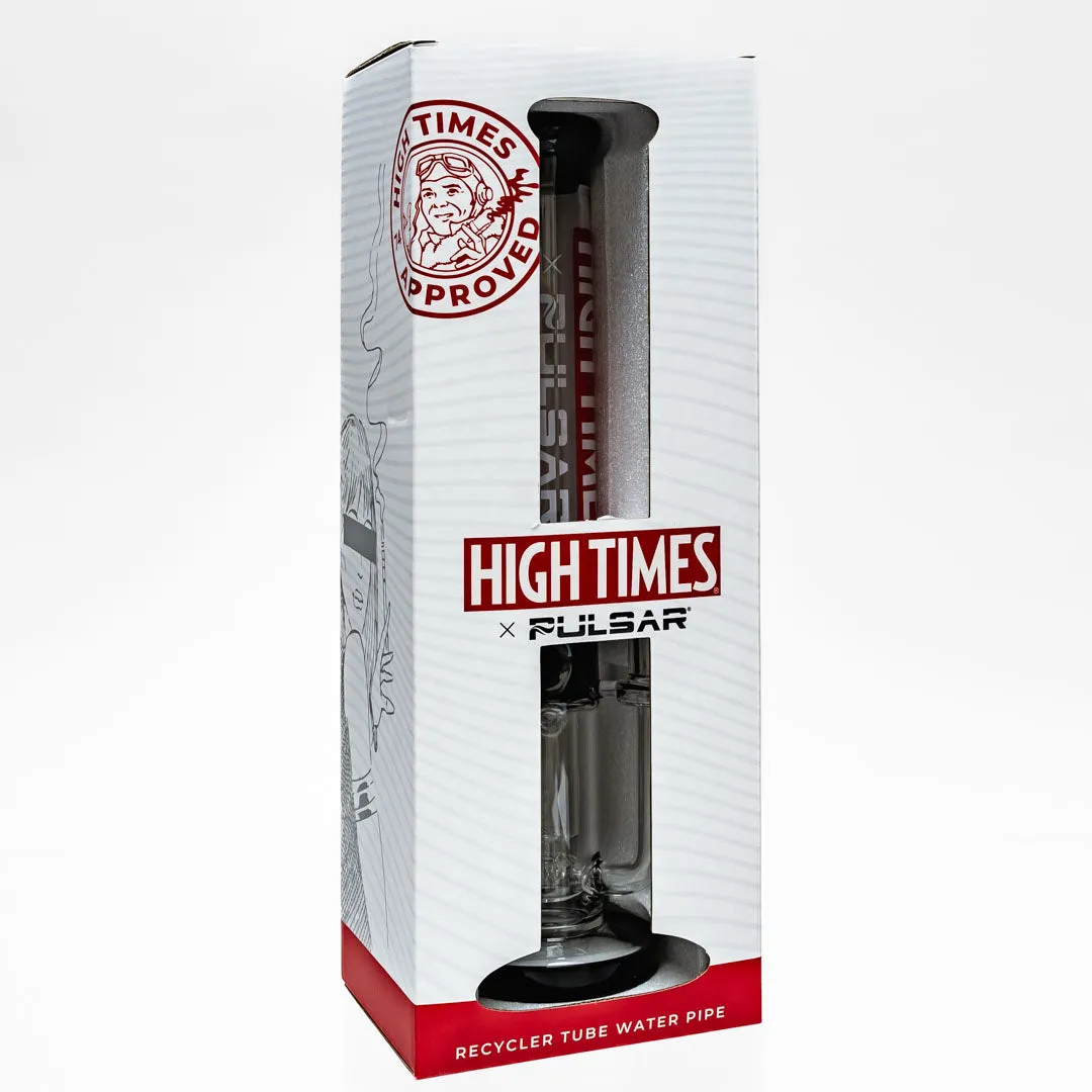 High Times® x Pulsar | Recycler Straight Tube Bong