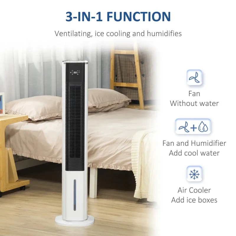 HOMCOM Portable Air Cooler 42" - White