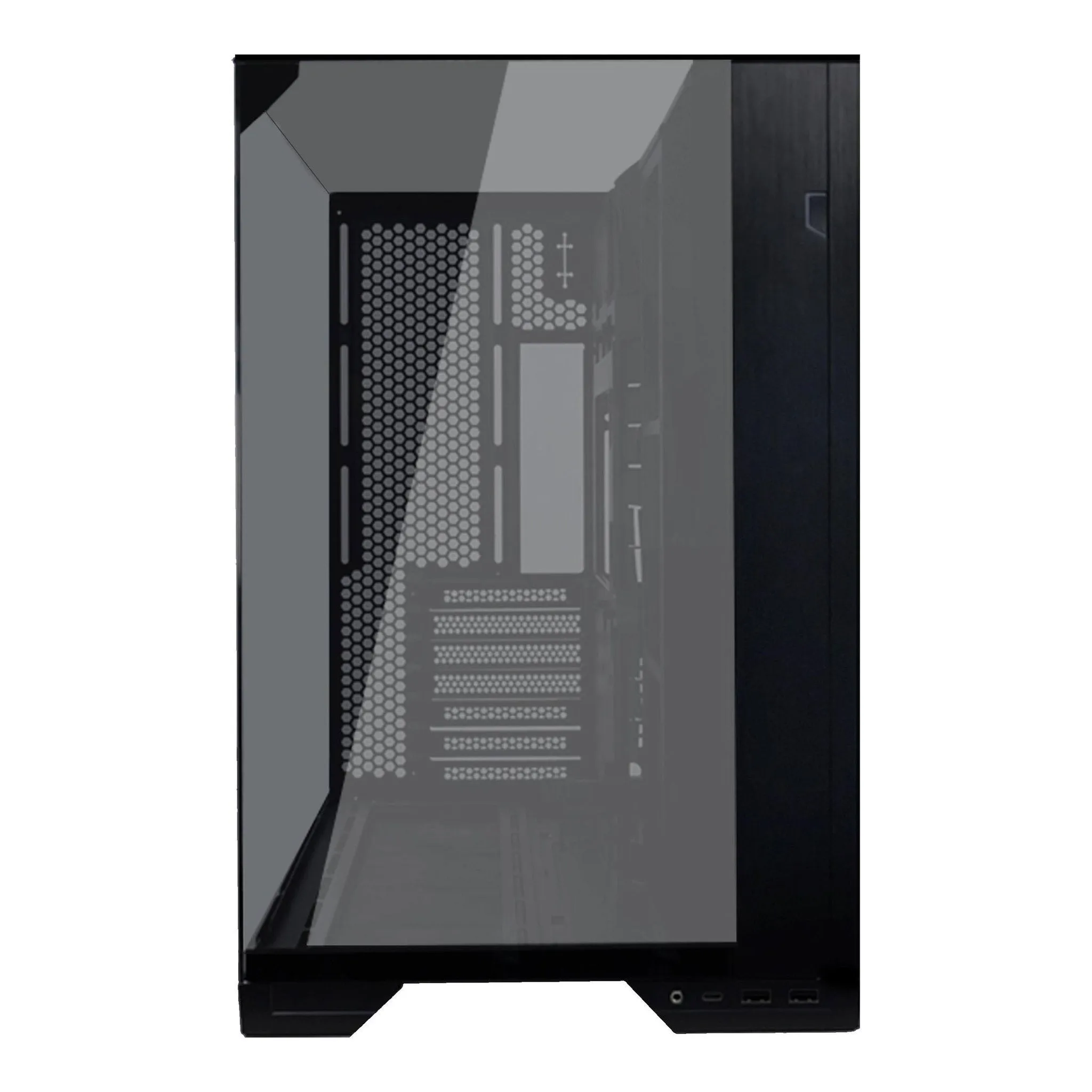 Lian Li O11VPX Vision Compact Tempered Glass ATX Mid-Tower Case - Black