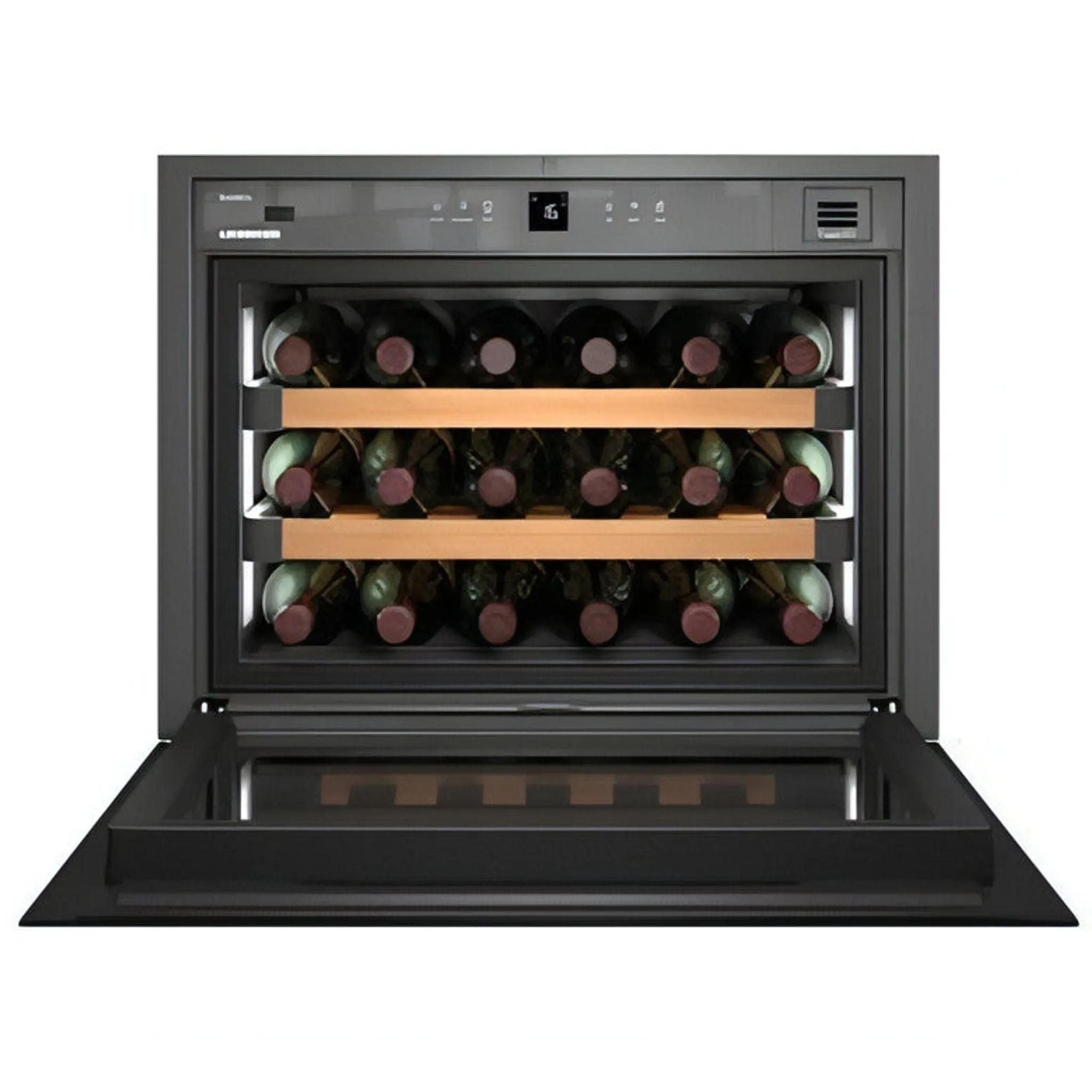 Liebherr - 18 bottle Integrated Handleless Wine Cooler WKEgb 582
