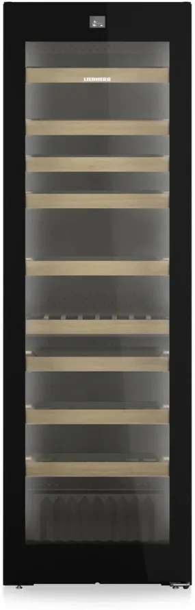 Liebherr Vinidor WPGBI5272 Freestanding Wine Cooler - Black Steel - F Rated