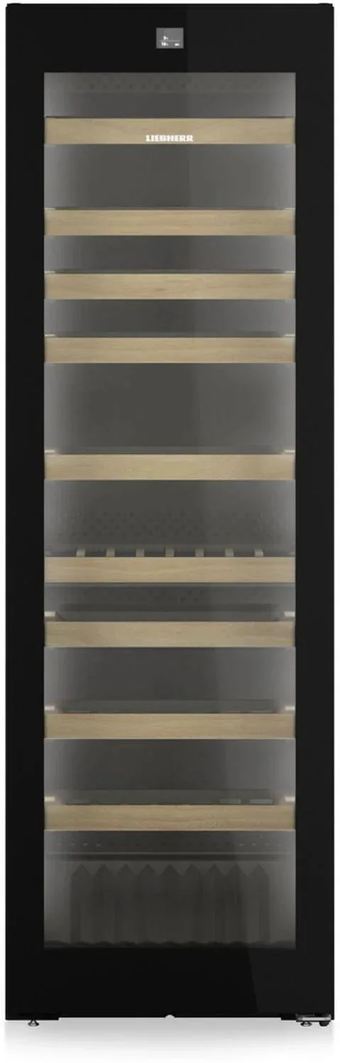 Liebherr Vinidor WPGBI5272 Freestanding Wine Cooler - Black Steel - F Rated