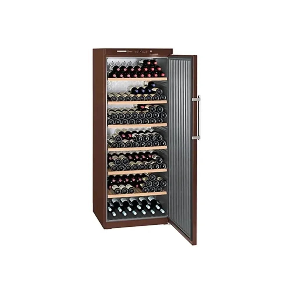 Liebherr WKT6451 GrandCru 614 Litre Wine Storage Cabinet, 312 Bordeaux Bottles, 74.7cm Wide - Terra