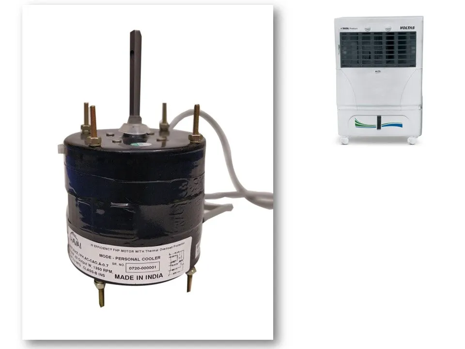 Main/Electric Motor - For Voltas Alfa 20 Litre Personal Cooler