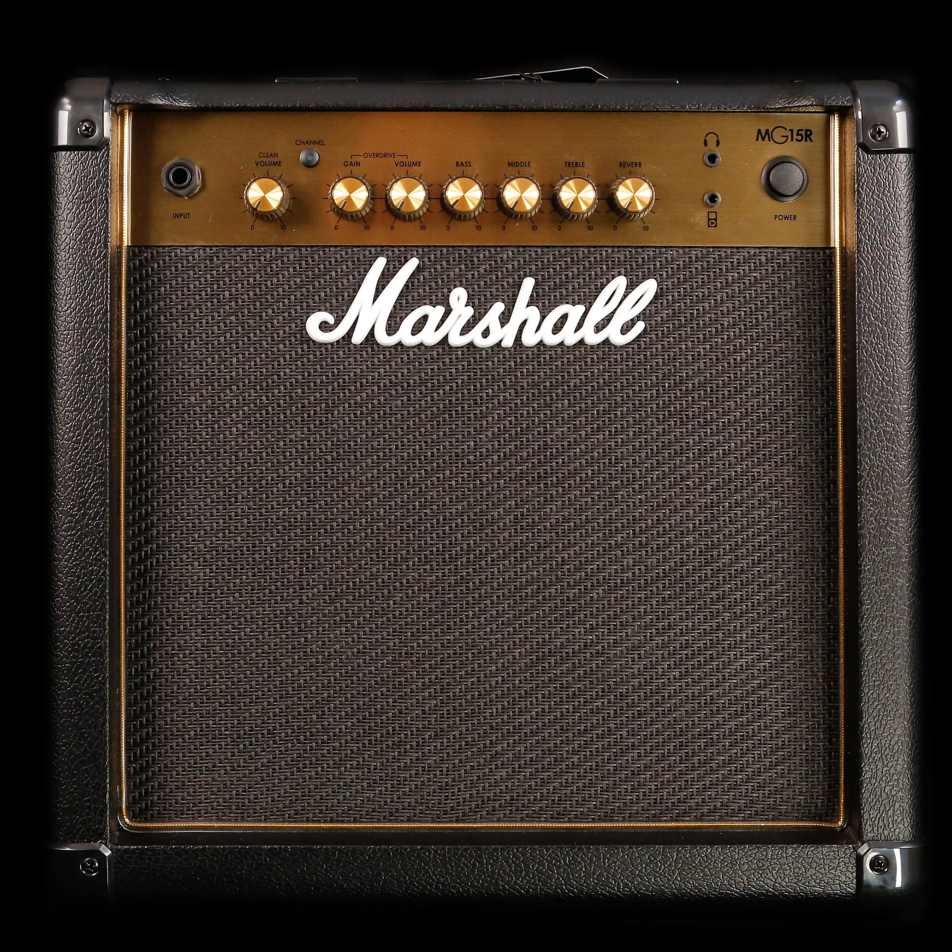Marshall 15 Watt 1x8 combo w/ 2 channels, reverb, MP3 input