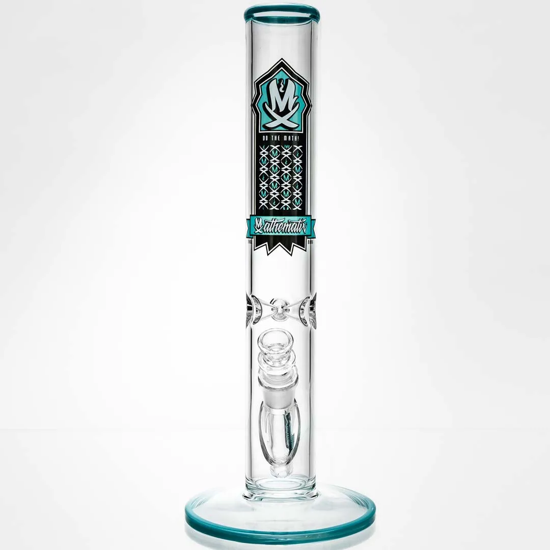 Mathematix Glass - 14" Straight Bongs