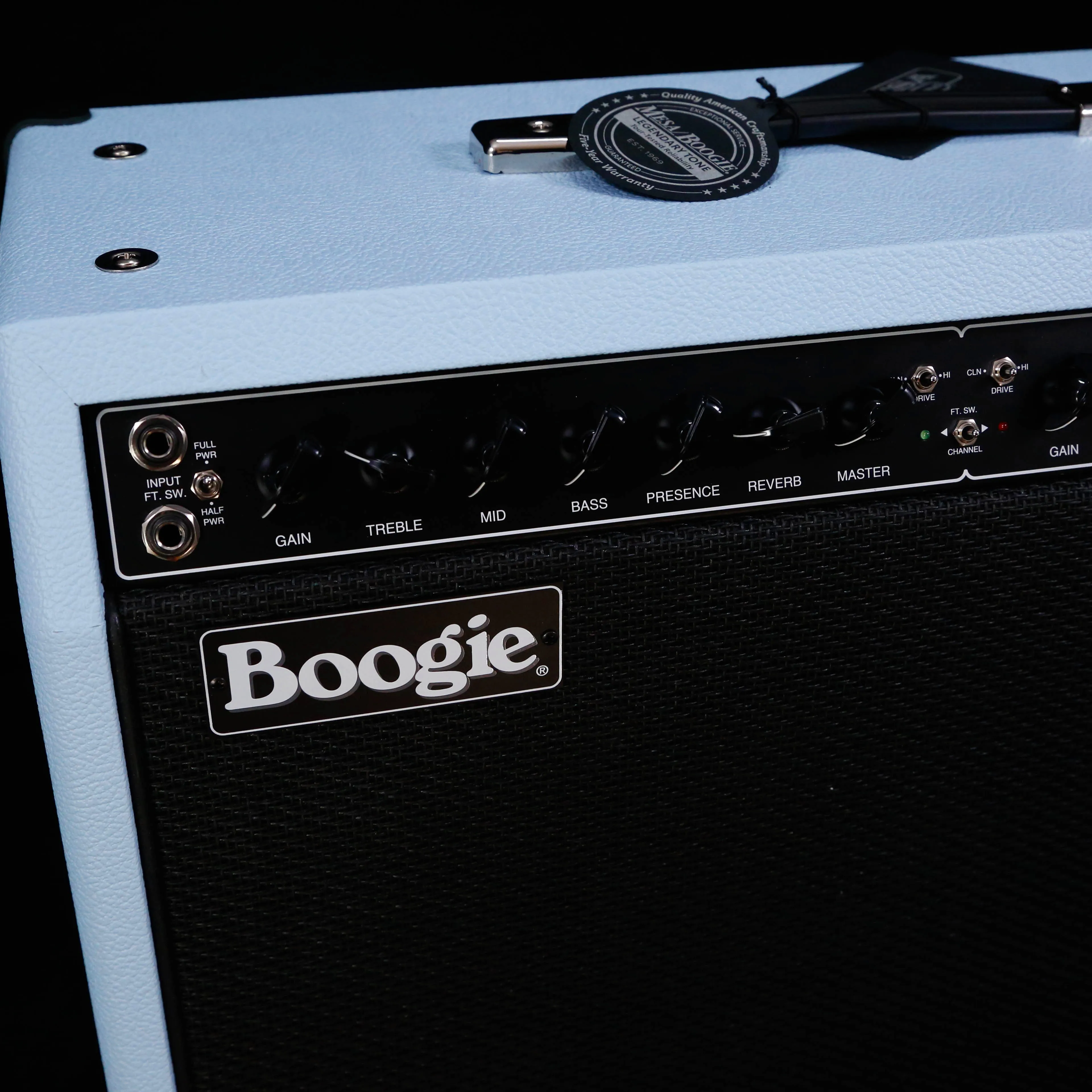 Mesa Boogie Fillmore 50 Configured 1x12 Combo, Baby Blue Bronco
