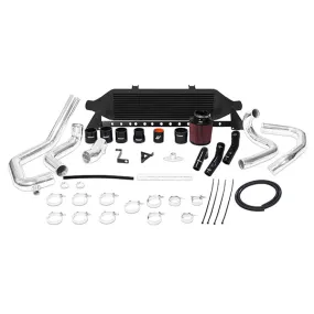 Mishimoto Subaru STI front-mount intercooler kit, W/ Air Box, 2008-2014 Black - MMINT-STI-08AIBK