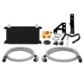 Mishimoto Subaru WRX Thermostatic Oil Cooler Kit, 2015  Black - MMOC-WRX-15TBK