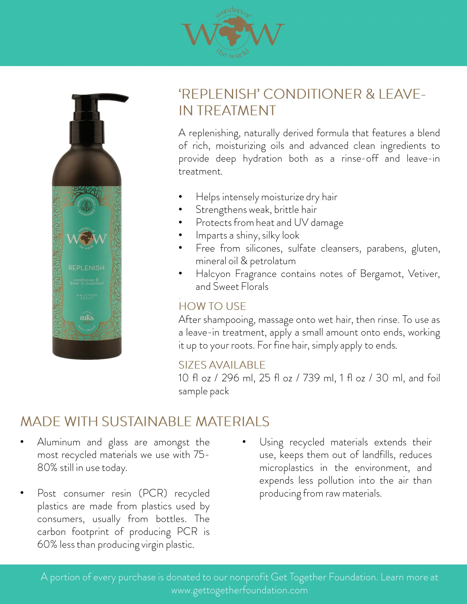 MKS eco WOW Nurture Sulfate-Free Shampoo & Body Wash
