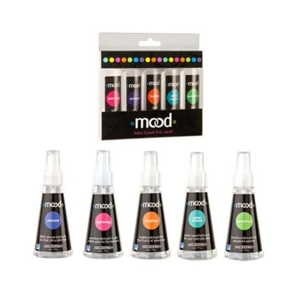 Mood Lube 5 Pack 1 ounce Bottles