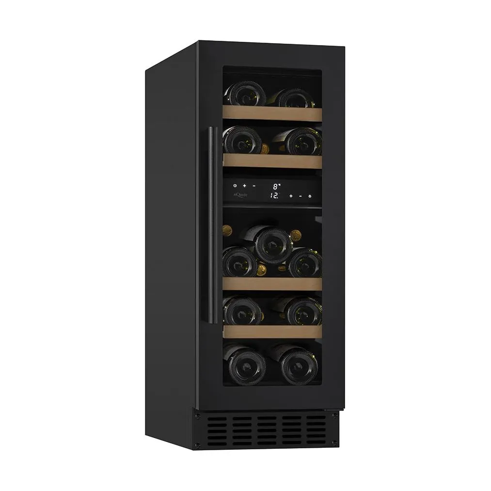 mQuvée - 300mm - Undercounter Wine Fridge - WineCave 700 30D Anthracite Black