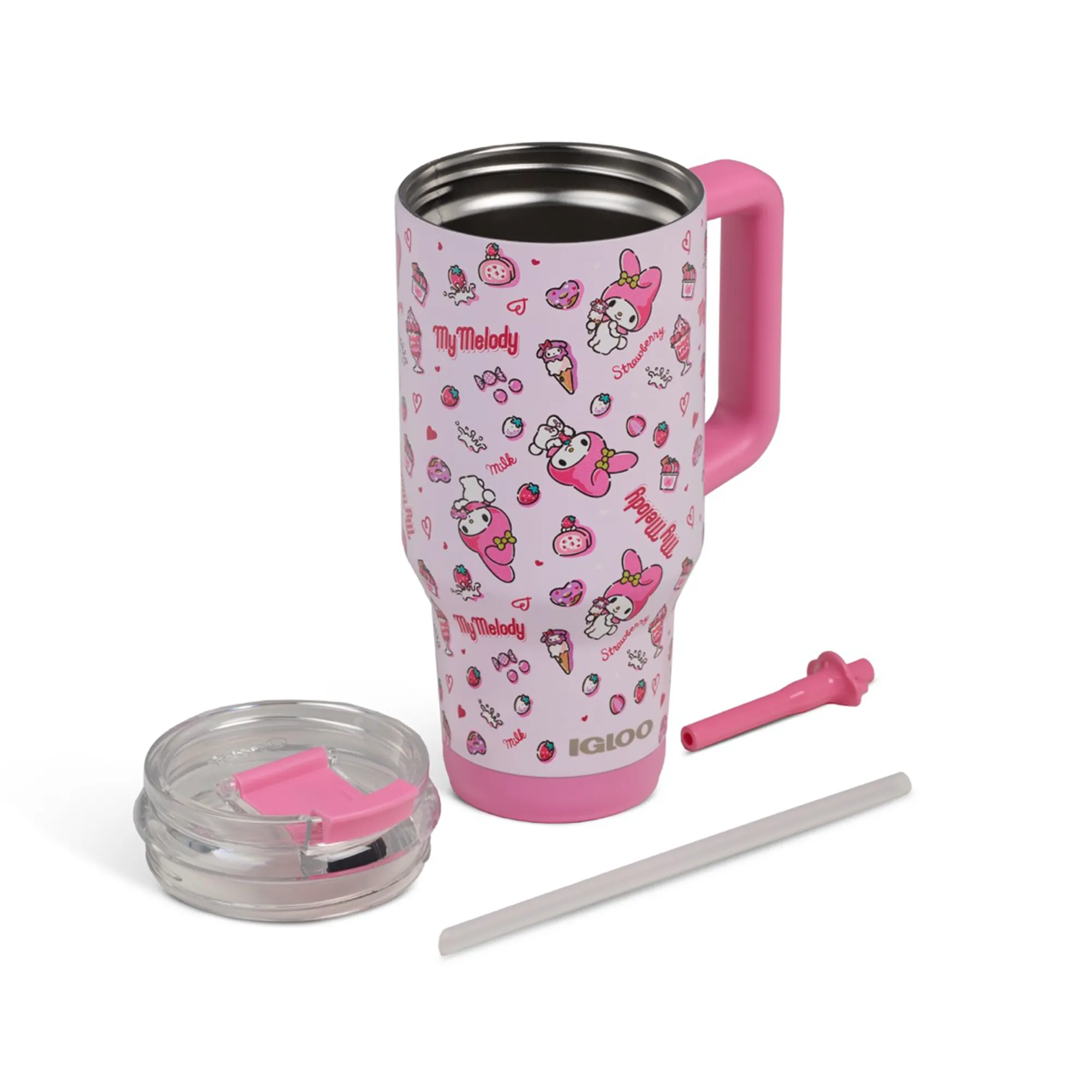 My Melody x Igloo 50th Anniversary 32oz Flip ‘n’ Sip Travel Mug