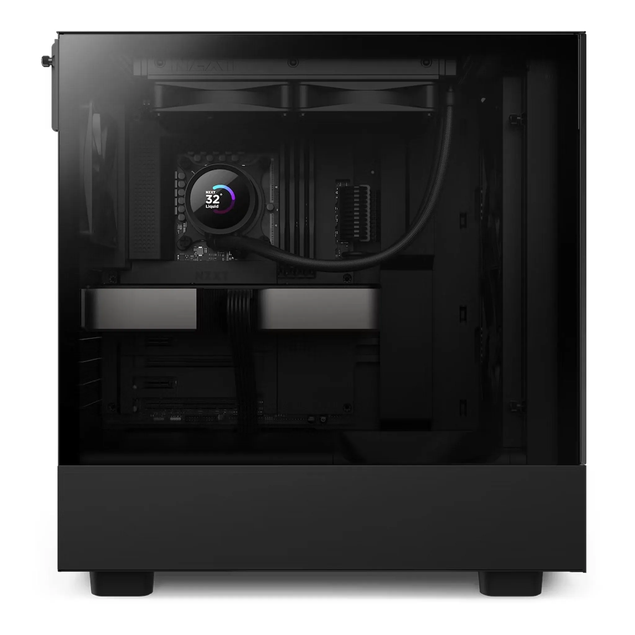 NZXT RL-KN240-B1 Kraken 240 AIO 240mm Liquid Cooler with LCD Display