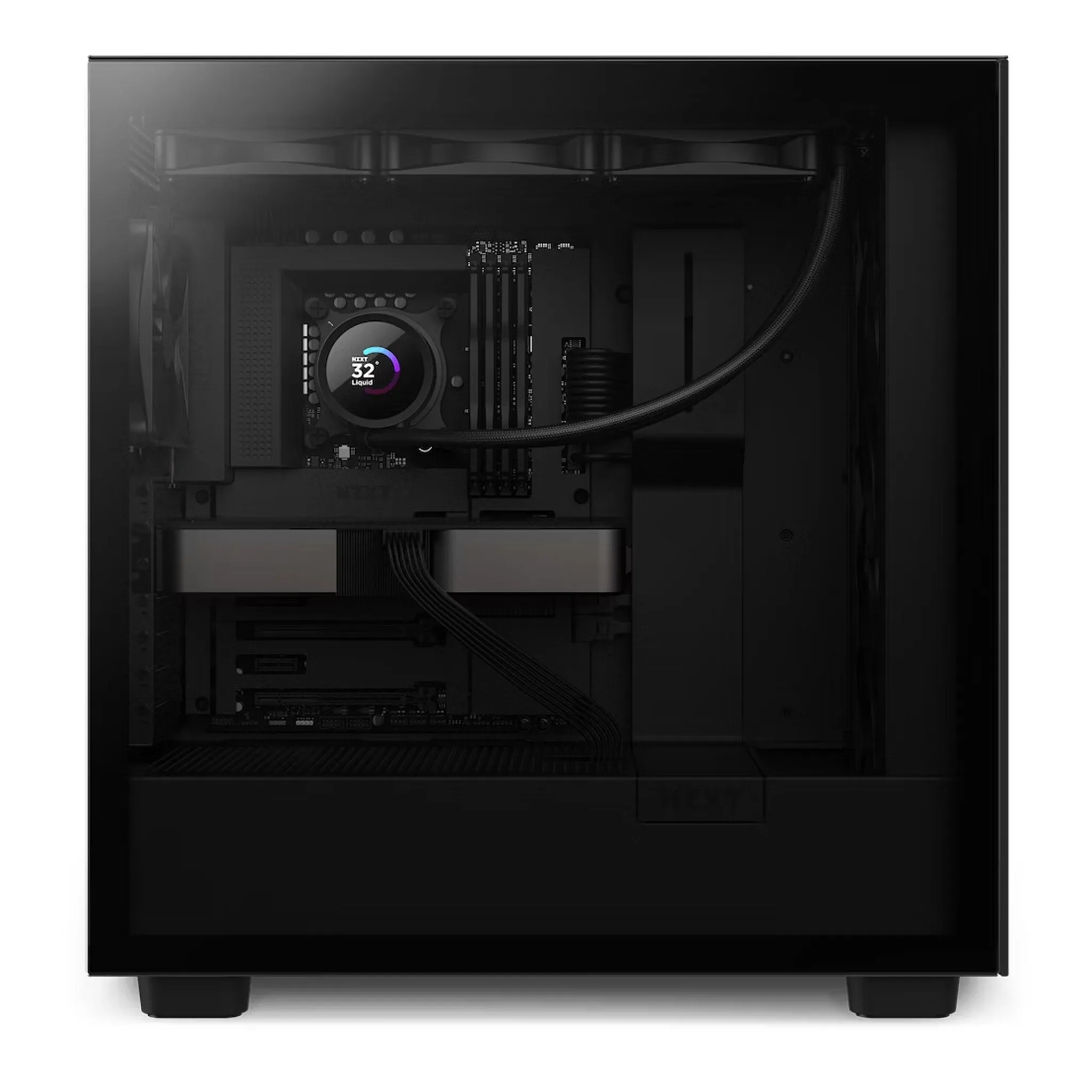 NZXT RL-KN360-B1 Kraken 360 AIO 360mm Liquid Cooler with LCD Display