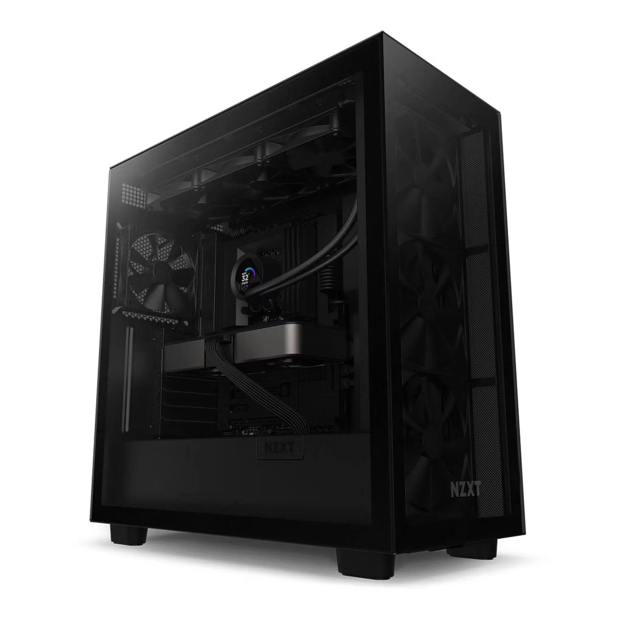 NZXT RL-KN360-B1 Kraken 360 AIO 360mm Liquid Cooler with LCD Display