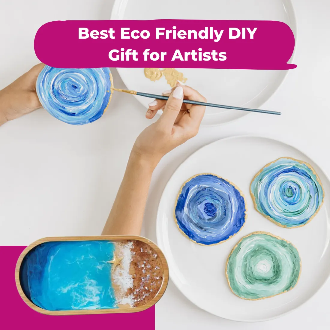 Oytra Eco Pour Resin Casting Powder and Liquid Art Kit
