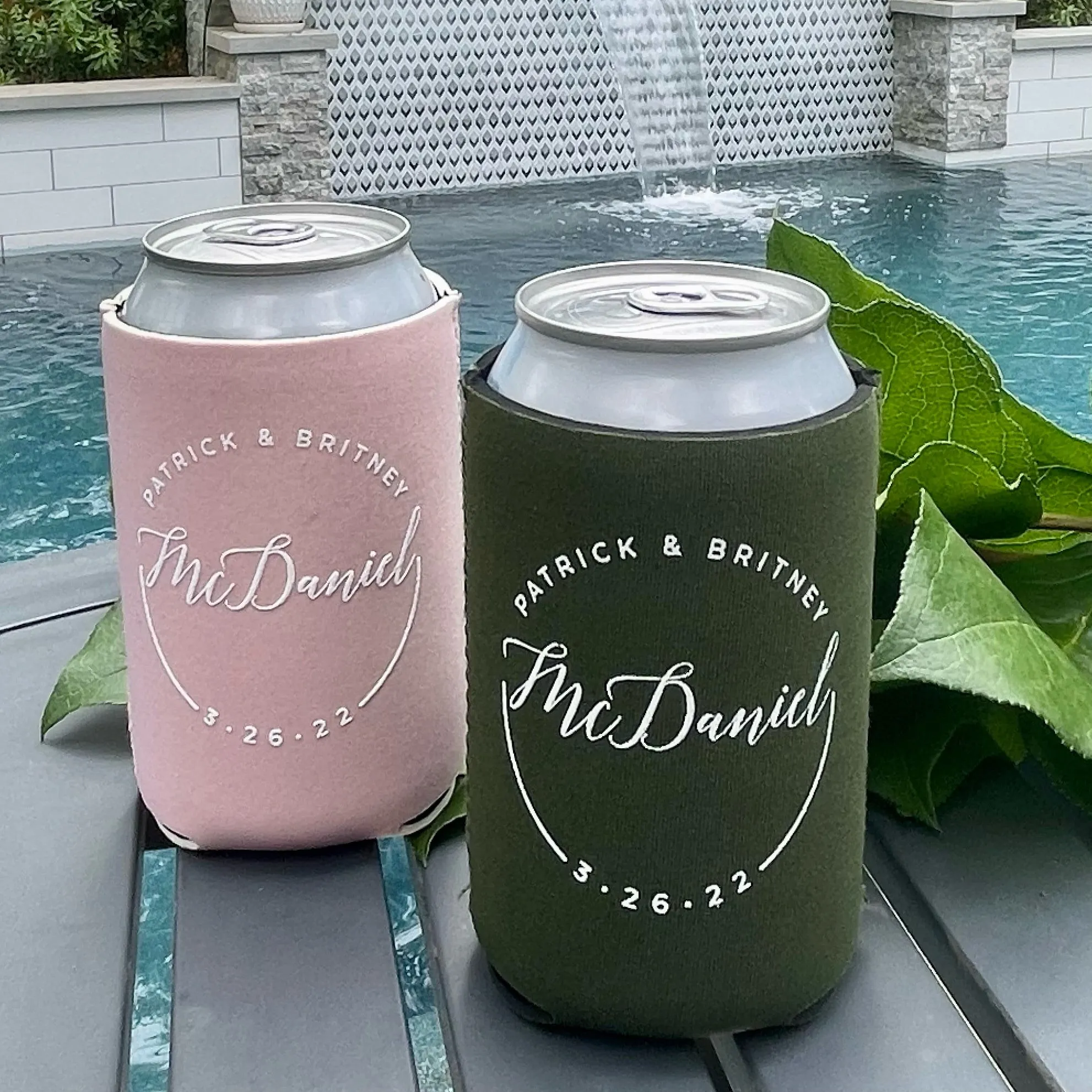 Personalized Best Day Ever Can Coolers