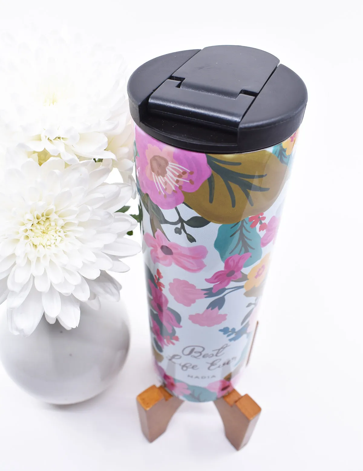 Personalized Steel Travel Tumbler : Pioneer Gift Ideas