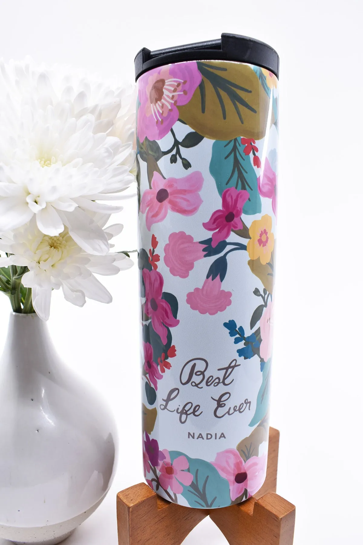 Personalized Steel Travel Tumbler : Pioneer Gift Ideas