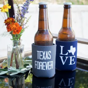 Personalized Texas Forever Can Coolers