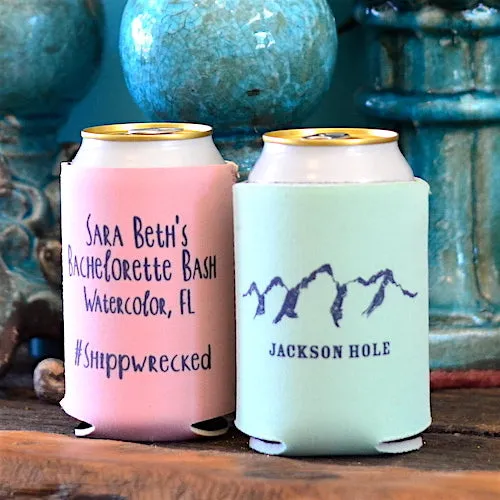 Personalized Texas Love Can Coolers