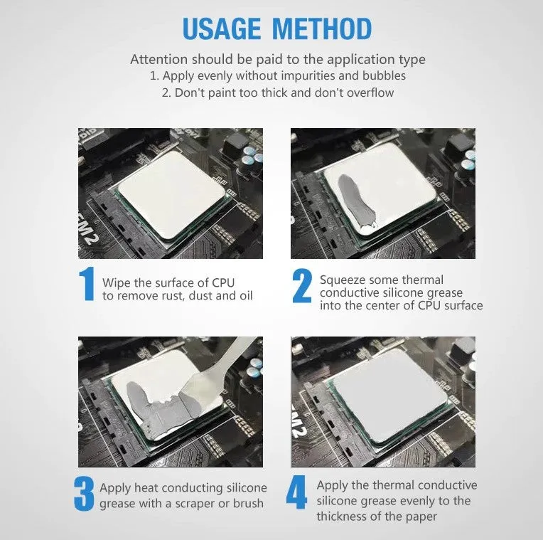Pi ® (PiPlus®) Thermal Compound Paste.