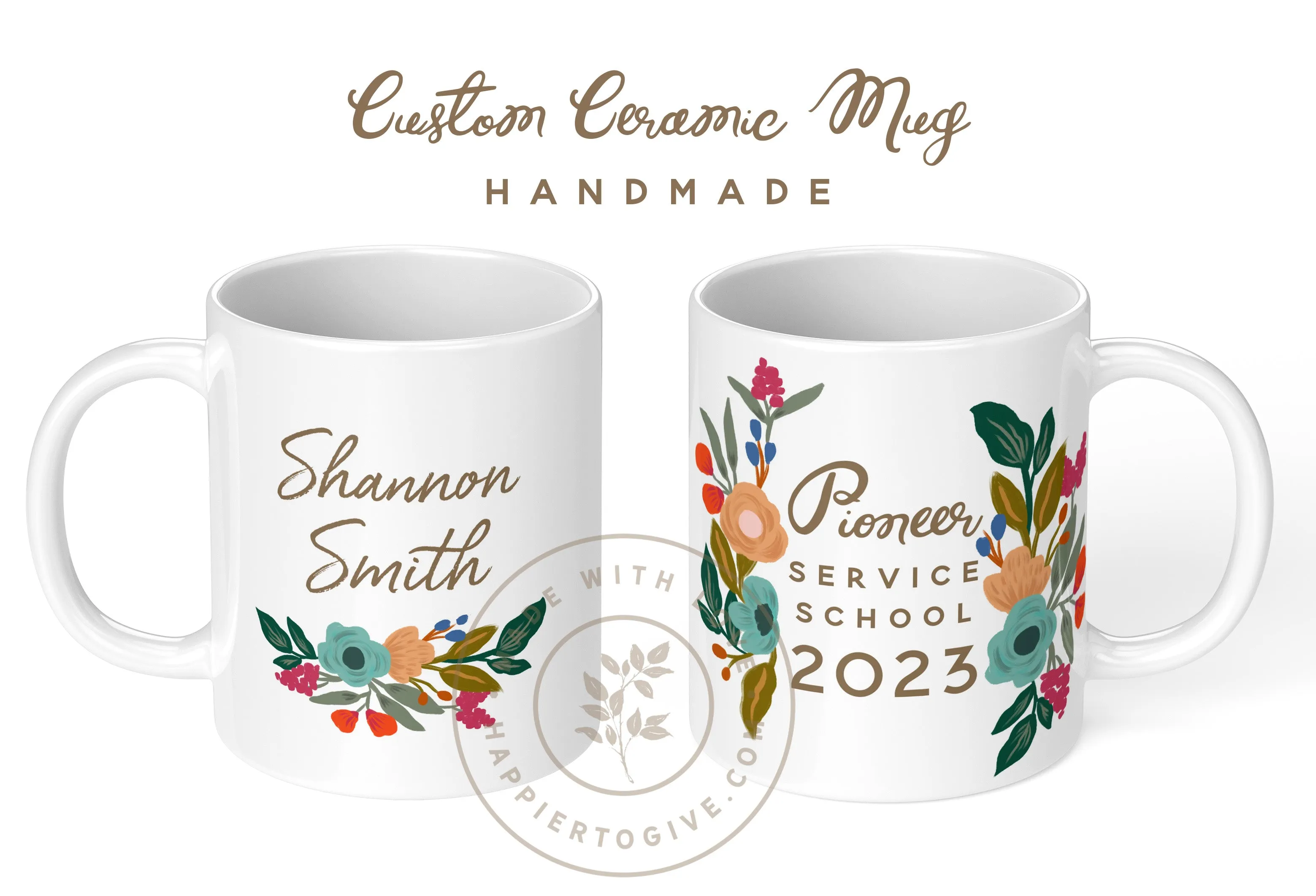 Pioneer School Mug : Personalized