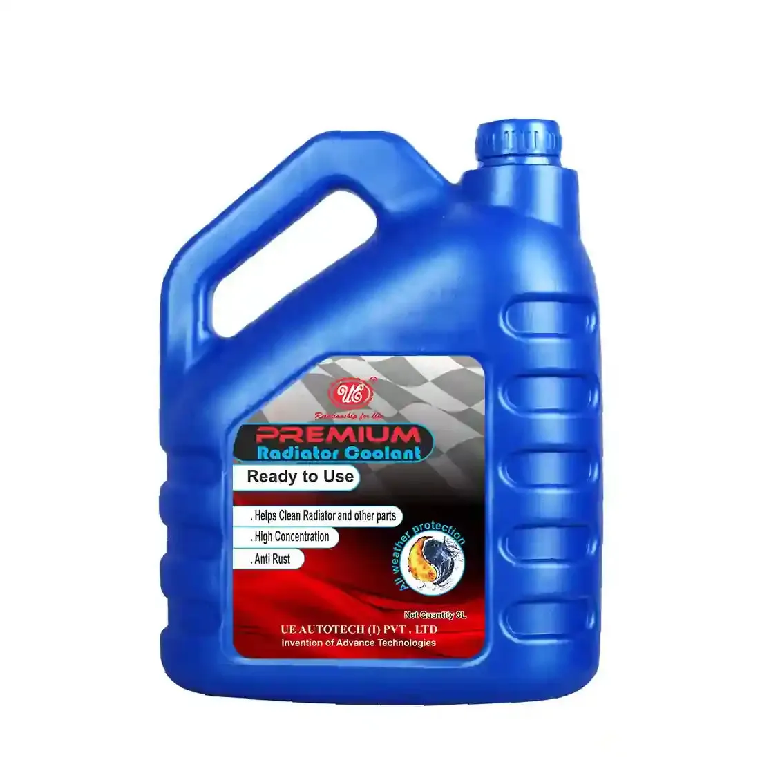 Premium Pink Radiator Coolant Ready To Use | Pre Mixed Coolants For Petrol, Diesel and CNG Vehicles