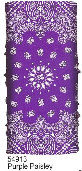 PURPLE PAISLEY SOAKER SERIES EZ TUBE