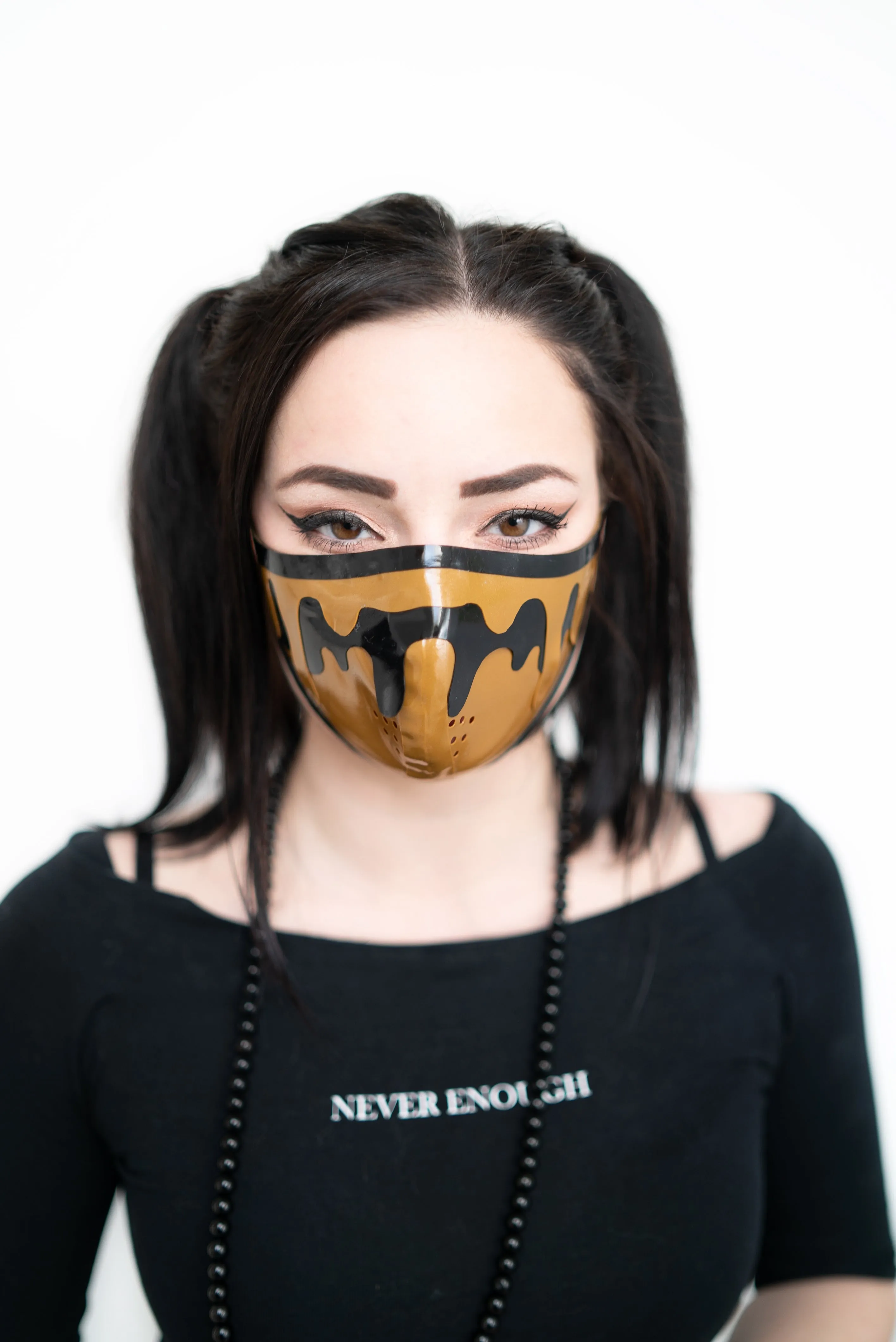 "Liquid" Latex Facemask with Inner Filter