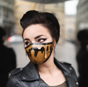 "Liquid" Latex Facemask with Inner Filter