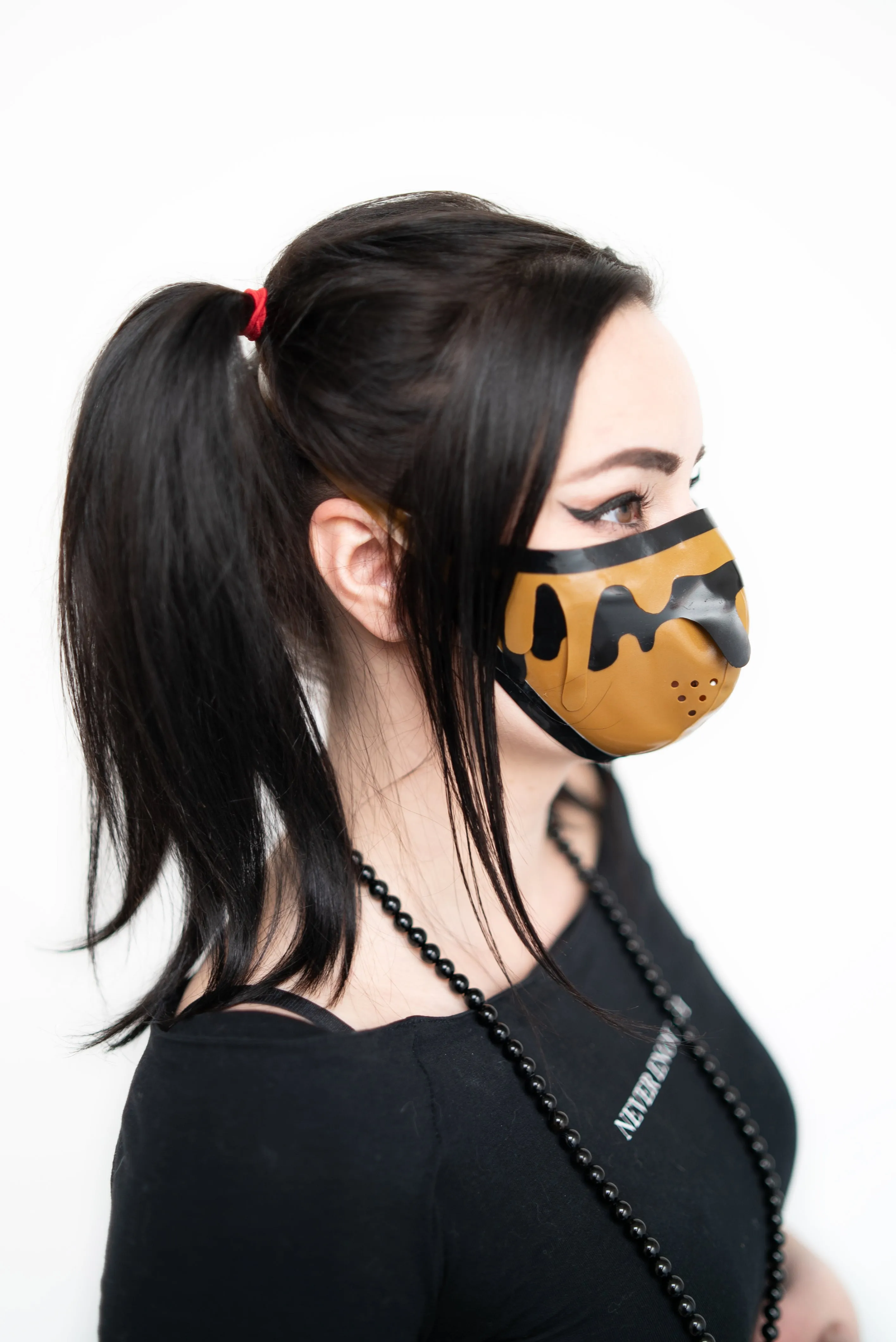 "Liquid" Latex Facemask with Inner Filter