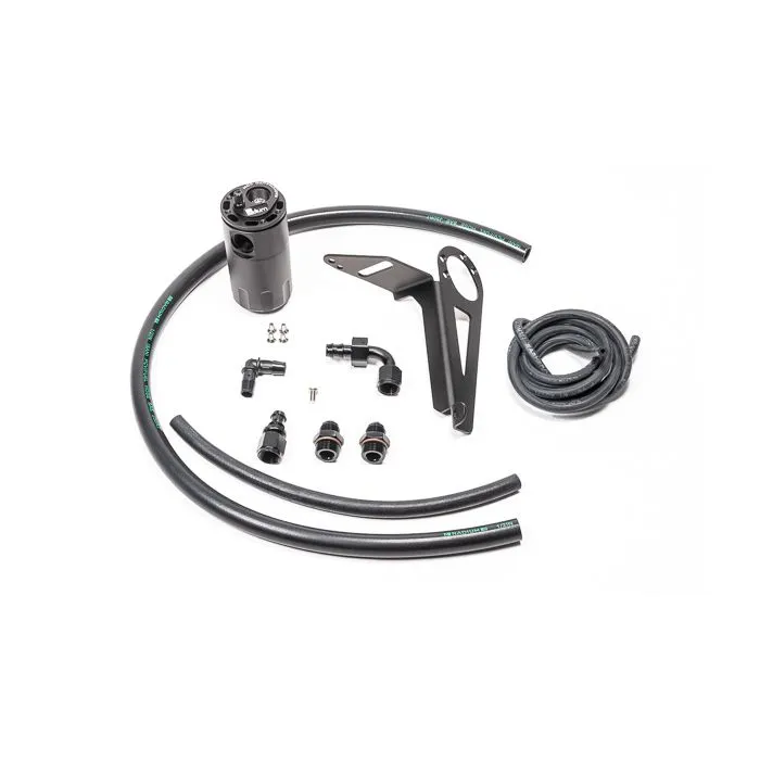 Radium Engineering Catch Can Kit Honda S2000 LH Driver Only (2000-2005) Fluid Lock - Single PCV/ Single Crankcase/ Dual Catch
