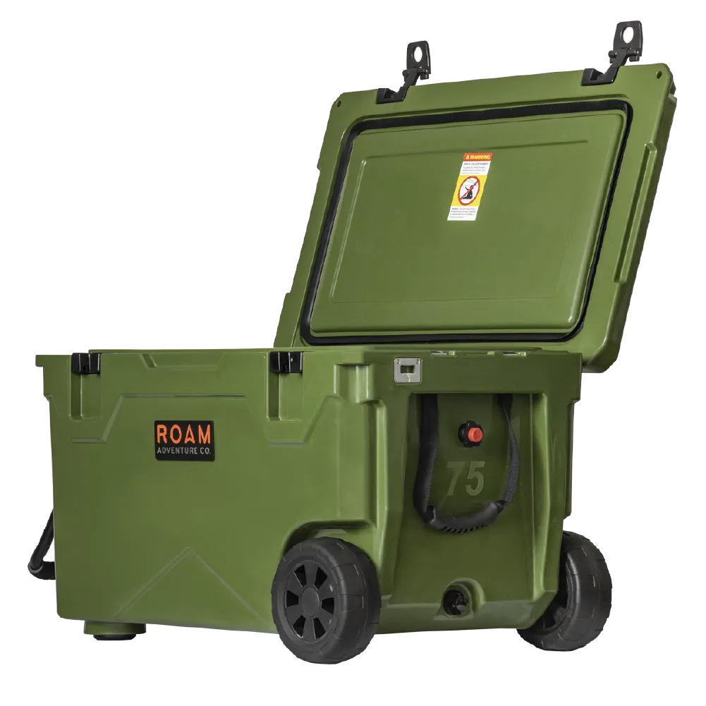 ROAM 75qt Rolling Rugged Cooler